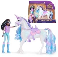 Unicorn Academy Layla und Einhorn Glacier Set - ca. 12 cm gro&szlig;e Originalfiguren zur