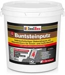 Isolbau - Buntsteinputz f&uuml;r Au&szlig;en und Innen (Wei&szlig;, Grau) 25 kg - BP70 Mosaikputz
