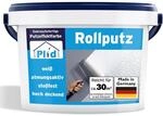 Plid&reg; Rollputz innen & aussen fein Wei&szlig; matt [20kg] - atmungsaktiv hohe Deckkraft