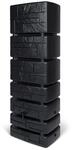 Kreher XXL Wassertonne Tower Stone mit Wasserhahn. Tolle Stein Optik in Anthrazit