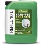 bio-chem Haar-Weg Abflussreiniger extra stark 10L | Rohrreiniger gegen Verstopfungen