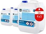 H&Ouml;FER CHEMIE Isopropanol 99,9% 4 x 5 L - Ispopropylalkohol zur Reinigung &