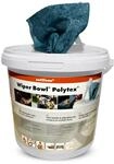ZVG zetClean 50130-001 Wiper Bowl Polytex Reinigungst&uuml;cher, blau, 25 x 25 cm ( 72