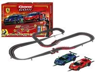 Carrera - 20062575 GO!!! Ferrari Power Racing Rennbahn-Set I Rennbahn mit