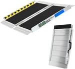 TRUTZHOLM Alu Rollstuhlrampe 61 cm Traglast 272 kg klappbar Antirutsch beschichtet