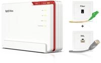 FRITZ!Box 5690 Pro (Wi-Fi 7 Premium DSL- und Glasfaser-Router mit Triband (2,4...