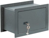 BURG-W&Auml;CHTER Wandtresor mit Schl&uuml;ssel, 10,6 l, 9,98 kg, Pure-Safe PSW 120 K,