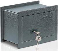 BURG-W&Auml;CHTER Wandtresor mit Schl&uuml;ssel, 4,6 l, 7,2 kg, Pure-Safe PSW 110 K,