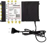 Premium X PXMS 5/6 Multischalter mit Netzteil Multiswitch 1 SAT f&uuml;r 6...