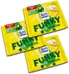 3 er Pack Ritter Sport Funky White Lemon 3x 100g Gef&uuml;llte wei&szlig;e Schokolade mit