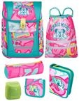 Familando - McNeill Teneris Schulranzen Set - 6-teilig mit Federmappe - Minnie Mouse