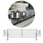 reer CLASSIC Herdschutzgitter aus Edelstahl | 65 cm | sp&uuml;hlmaschinenfestes
