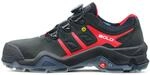 HKS Targa 4 BVTP S3 SRC ESD Boa Sicherheitsschuhe Schwarz/Rot 40 Schwarz/Rot