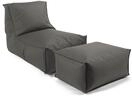 mokebo Sitzsack mit Hocker f&uuml;r Kinder & Erwachsene 'Der Sundowner', Bean Bag...