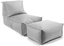 mokebo Sitzsack mit Hocker f&uuml;r Kinder & Erwachsene 'Der Sundowner', Bean Bag mit