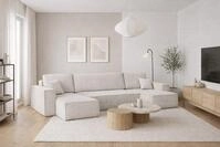 Kaiser M&ouml;bel, Ecksofa mit schlaffunktion, mit Bettkasten, Schlafsofa Best, Designer