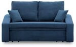 Sofa Dorma mit schlaffunktion, einfacher Aufbau, modernes Design, polsterm&ouml;bel.