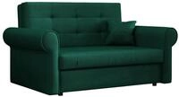 Mirjan24 Schlafsofa Viva Silver II mit Bettkasten, 2 Sitzer Polstersofa mit