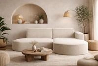 Kaiser M&ouml;bel - Ecksofa mit Wohnlandschaft, Eckcouch L-Form, Sofa 3-sitzer,