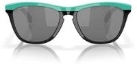 Oakley Oo9284 Frogskins Range Runde Sonnenbrille, Himmelblau / Schwarz (Prizm Black),