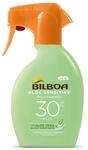Bilboa, Sonnenschutz K&ouml;rper Aloe Sensitive Trigger SPF 30, hohes Sonnenspray f&uuml;r