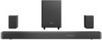 Hisense AX5125H 5.1.2 Soundbar mit kabellosem Subwoofer und R&uuml;cklautsprechern, 500W,