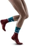 CEP - THE RUN Mid Cut &ndash; Laufsocken f&uuml;r Damen &ndash; Mittellange Laufsocken mit