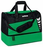 Erima Sporttasche mit Bodenfach Six Wings Smaragd/Schwarz M