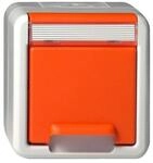 SCHUKO-Steckd. KD + BSF WG AP Orange 4440309 4010337123347 Gira