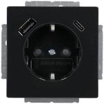Busch-Jaeger 20 EUCB2USBAC-81 SCHUKO&reg;-/USB-A+C Steckdose Safety+ Anthrazit Plattform