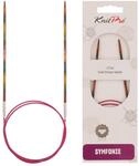 KnitPro K20983 Rundstricknadel, Wood, Mehrfarbig, 25 cm / 2.75mm