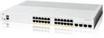 Cisco Catalyst 1200-24P-4G-Smart-Switch, 24-Port-GE, PoE, 4 x 1-GE-SFP,
