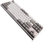 DURGOD Taurus K320 TKL Mechanische Gaming Tastatur | US ANSI Layout | 87 Tasten