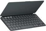 Logitech Keys-to-Go 2, Mobile Bluetooth-Tastatur f&uuml;r Tablets mit integriertem