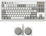 8BitDo Retro Mechanical Keyboard, Bluetooth/2.4G/USB-C Hot Swappable Gaming Keyboard
