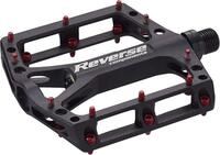 Reverse Black One Pedale &ndash; Schwarz Modell 2019 Pedale MTB