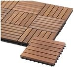 iWerk&reg; &ndash; Holzfliesen Thermo-Esche [Lange Lebensdauer] | Bodenfliesen aus...