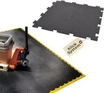10x Klickfliesen Bodenplatte Kunststoff Garage Garagenboden Klickfliesen