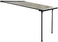 Westmann Terrassen&uuml;berdachung Bruce | 300x313x270 cm Schwarz | Aluminium