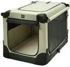 Maelson Soft Kennel faltbare Hundebox -beige - L 92 - (92 x 64 x 64 cm)