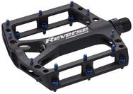 Reverse Black ONE Flat Fahrrad Pedal schwarz/dunkel blau