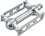 MKS pedals Sylvan Touring, silver, 2 pieces, Metallic
