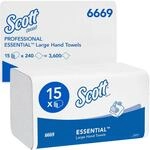 Scott Essential gro&szlig;e Papierhandt&uuml;cher 6669 &ndash; Multifold-Falthandt&uuml;cher&ndash; 15