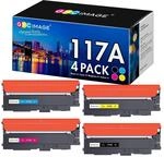 GPC Image 117A Toner Set Kompatibel f&uuml;r HP 117A Toner Set f&uuml;r HP Color Laser 179fwg