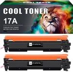 17A CF217A Tonerkartusche Kompatibel f&uuml;r HP 17A Toner Schwarz 2er-Pack | CF217A
