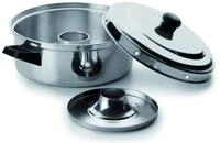 Ibili Ofen-Kasserolle 26 cm aus Edelstahl, silber