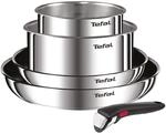 Tefal Ingenio Emotion 5-tlg.Topf und Pfannenset abnehmbarer Griff, stapelbar,