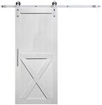 Home Deluxe - Holzschiebet&uuml;r SHIVA - Kiefernholz - 205 x 105 cm, inkl....