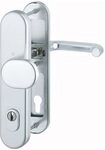 HOPPE Schutzgarnitur Paris 86G/3332ZA/3310/138L Alu.F1 72mm 42-47mm