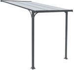 Home Deluxe - Vordach Haust&uuml;r CUBIS - Gr&ouml;&szlig;e: Medium - 219 x 150 x 258 cm -